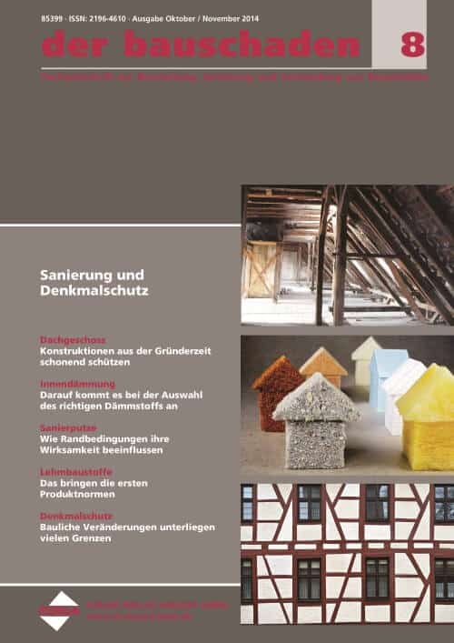 Ausgabe Okt/Nov 2014 Sanierung und Denkmalschutz