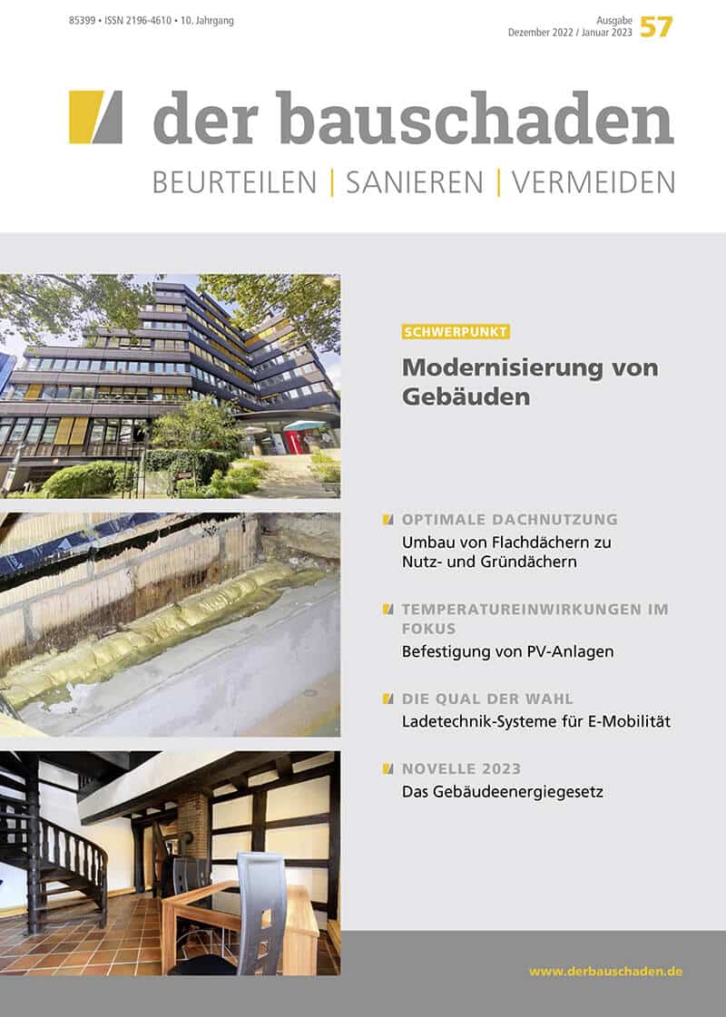 Ausgabe Dez 2022/Jan 2023 Modernisierung von Gebäuden