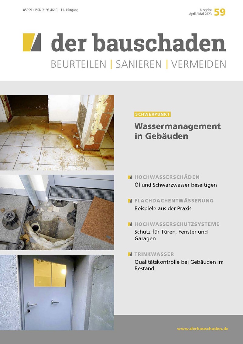 Ausgabe Apr/Mai 2023 Wassermanagement in Gebäuden